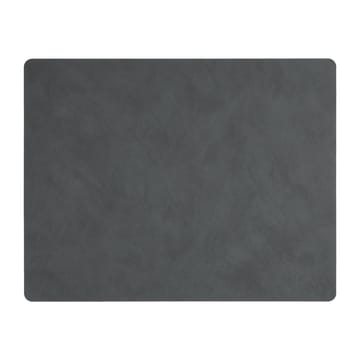 Nupo placemat reversible square L 1 pcs - anthracite-light grey - LIND DNA