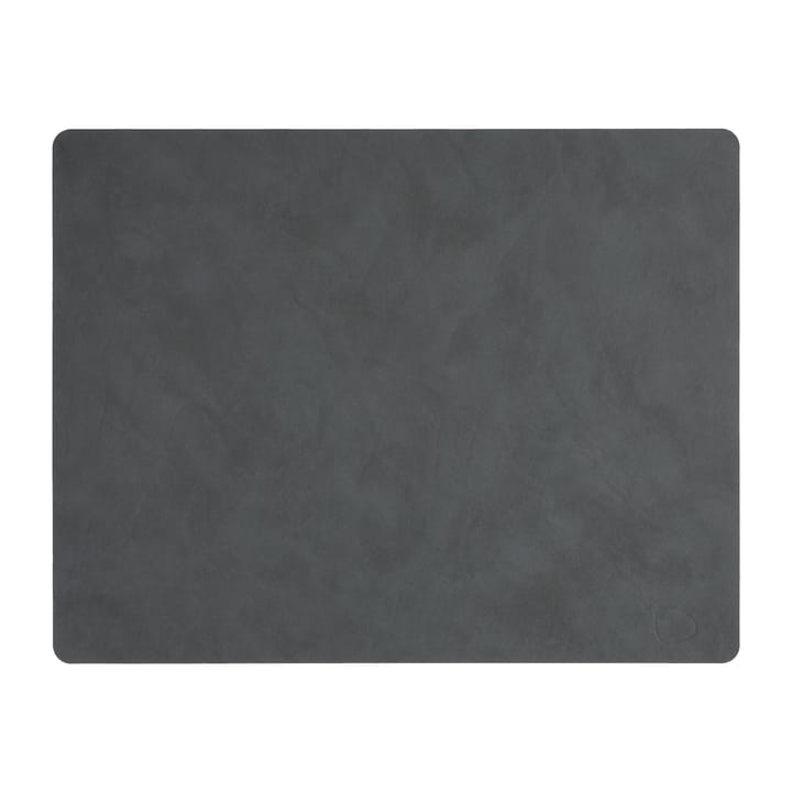 Nupo placemat reversible square L 1 pcs - anthracite-light grey - LIND DNA