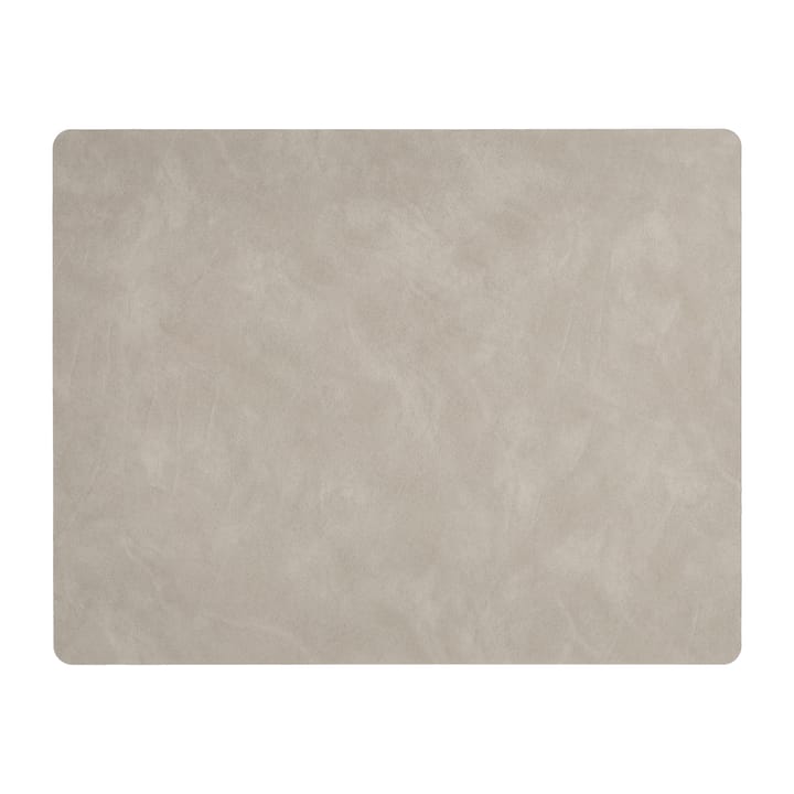 Nupo placemat reversible square L 1 pcs - anthracite-light grey - LIND DNA