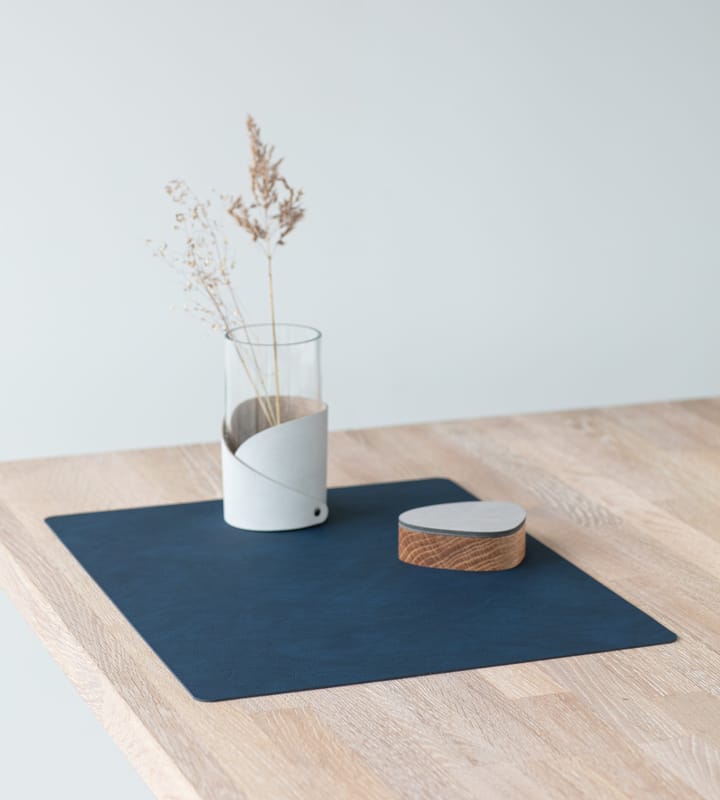 Nupo placemat square L - Midnight blue - LIND DNA