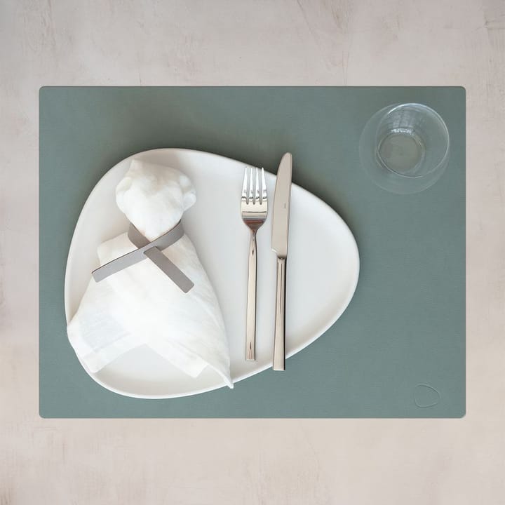Nupo placemat square L - pastel green - LIND DNA
