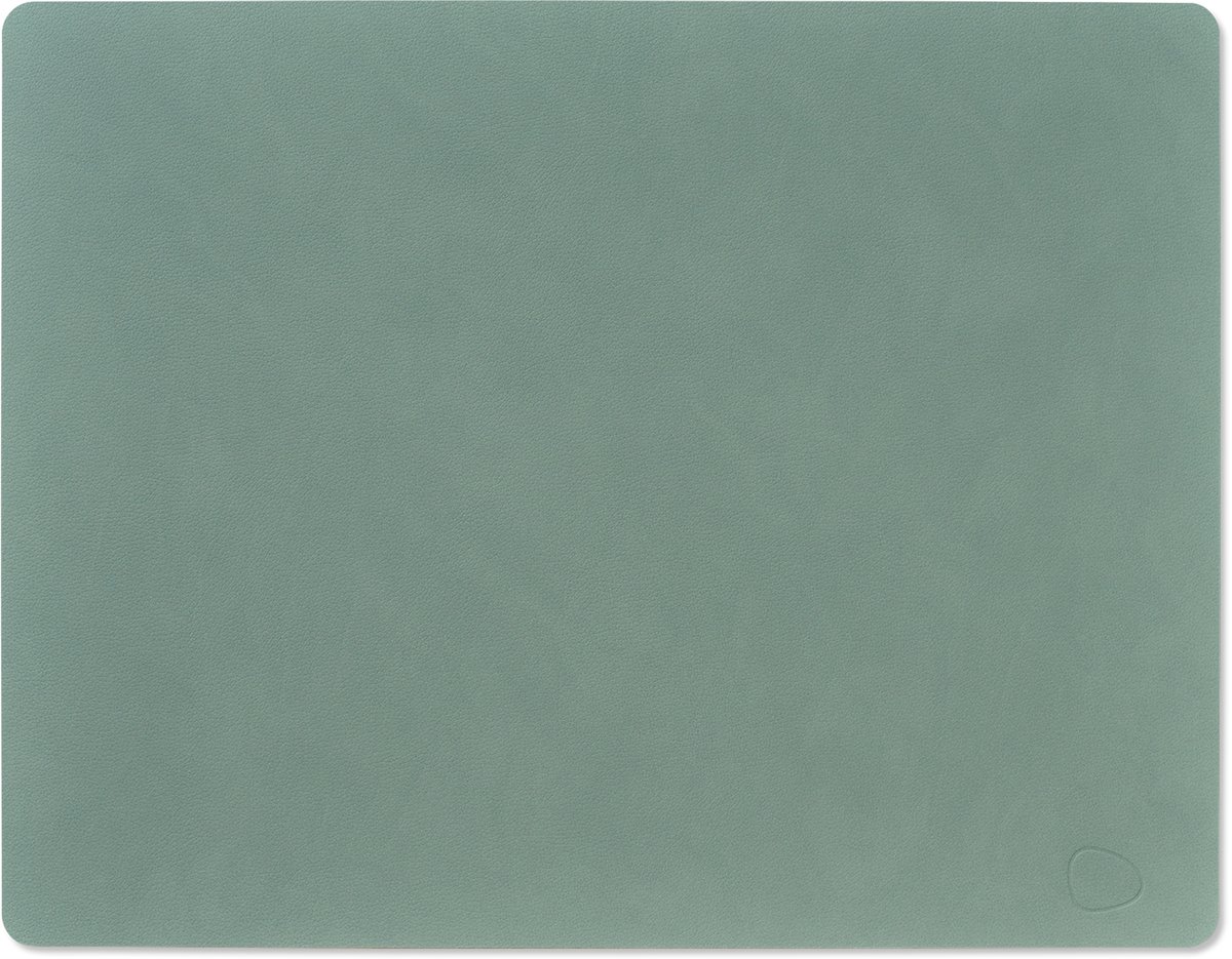 LIND DNA Nupo placemat square L pastel green | Scandinavian Design | Placemats | Green