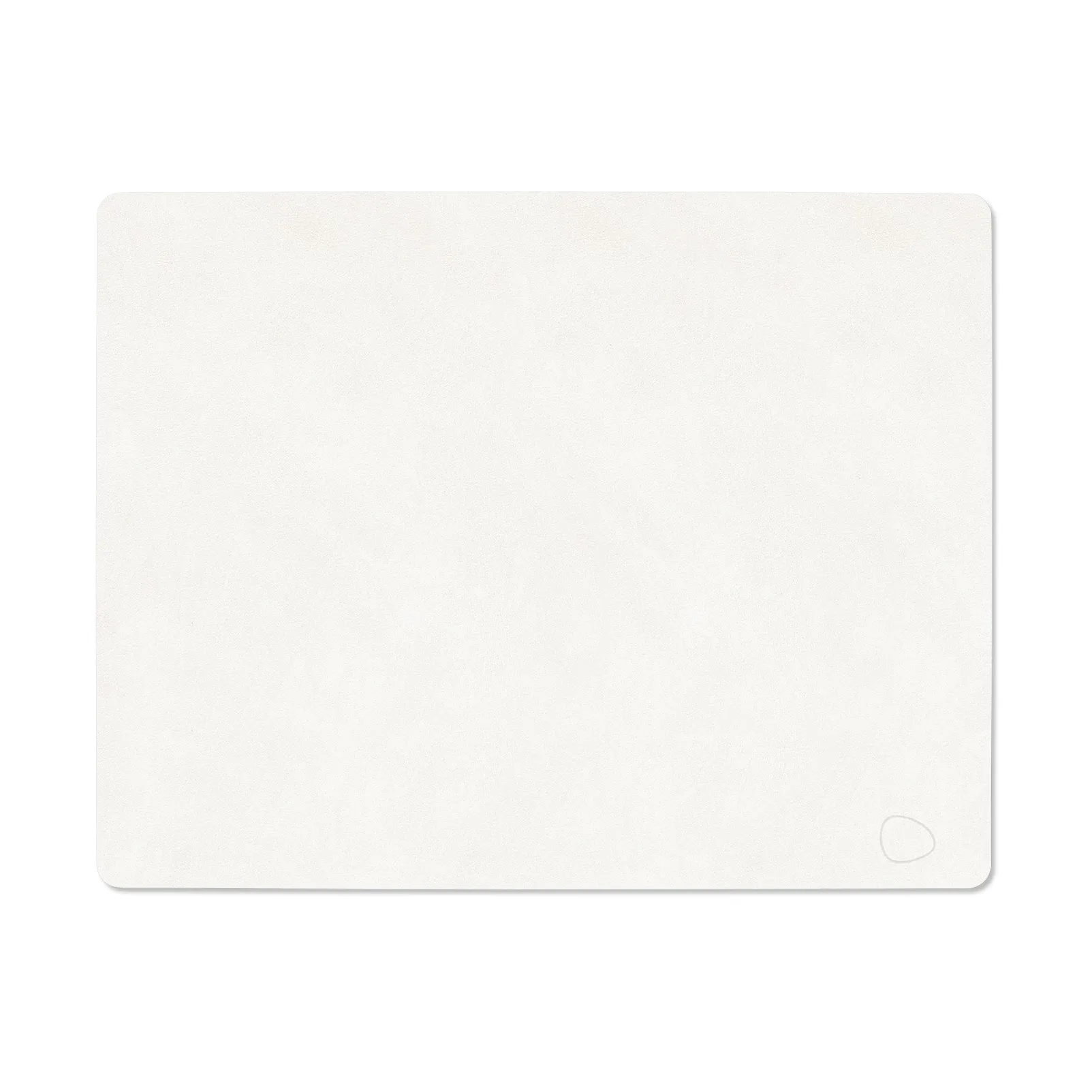 Nupo placemat square L, Pure white LIND DNA