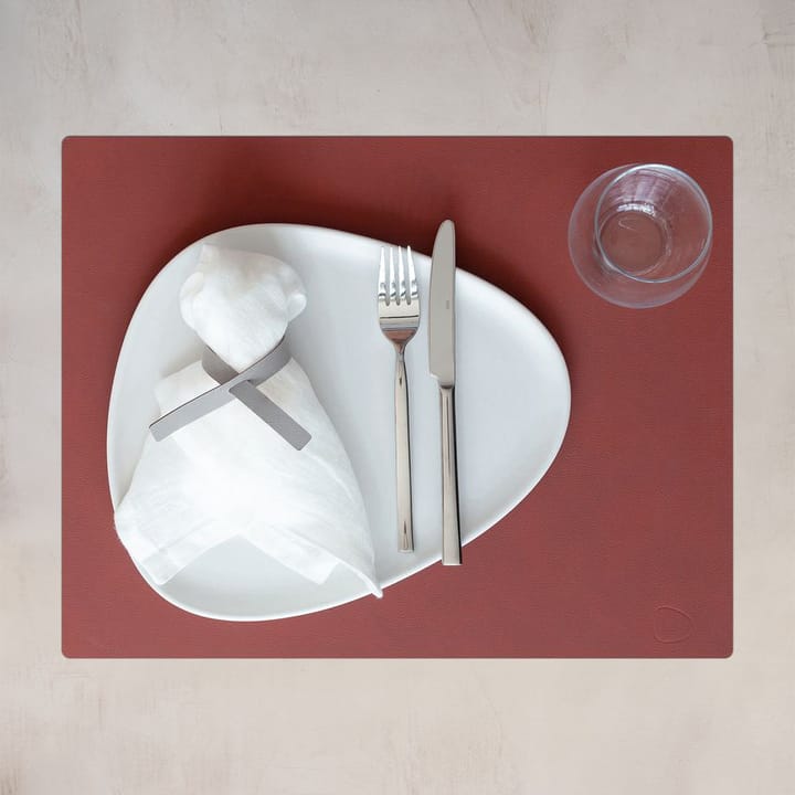 Nupo placemat square L - Sienna - LIND DNA