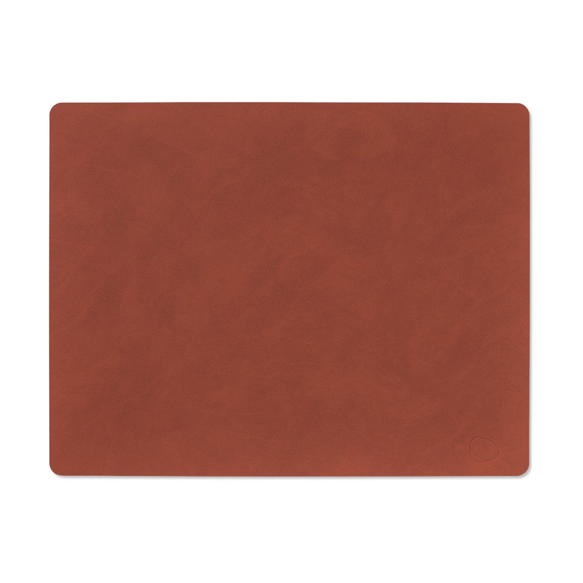 LIND DNA Nupo placemat square L Sienna | Scandinavian Design | Placemats | Red