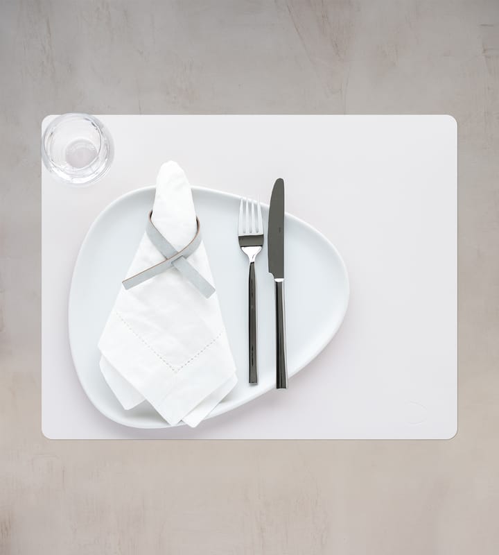 Nupo placemat square L - Soft nude - LIND DNA