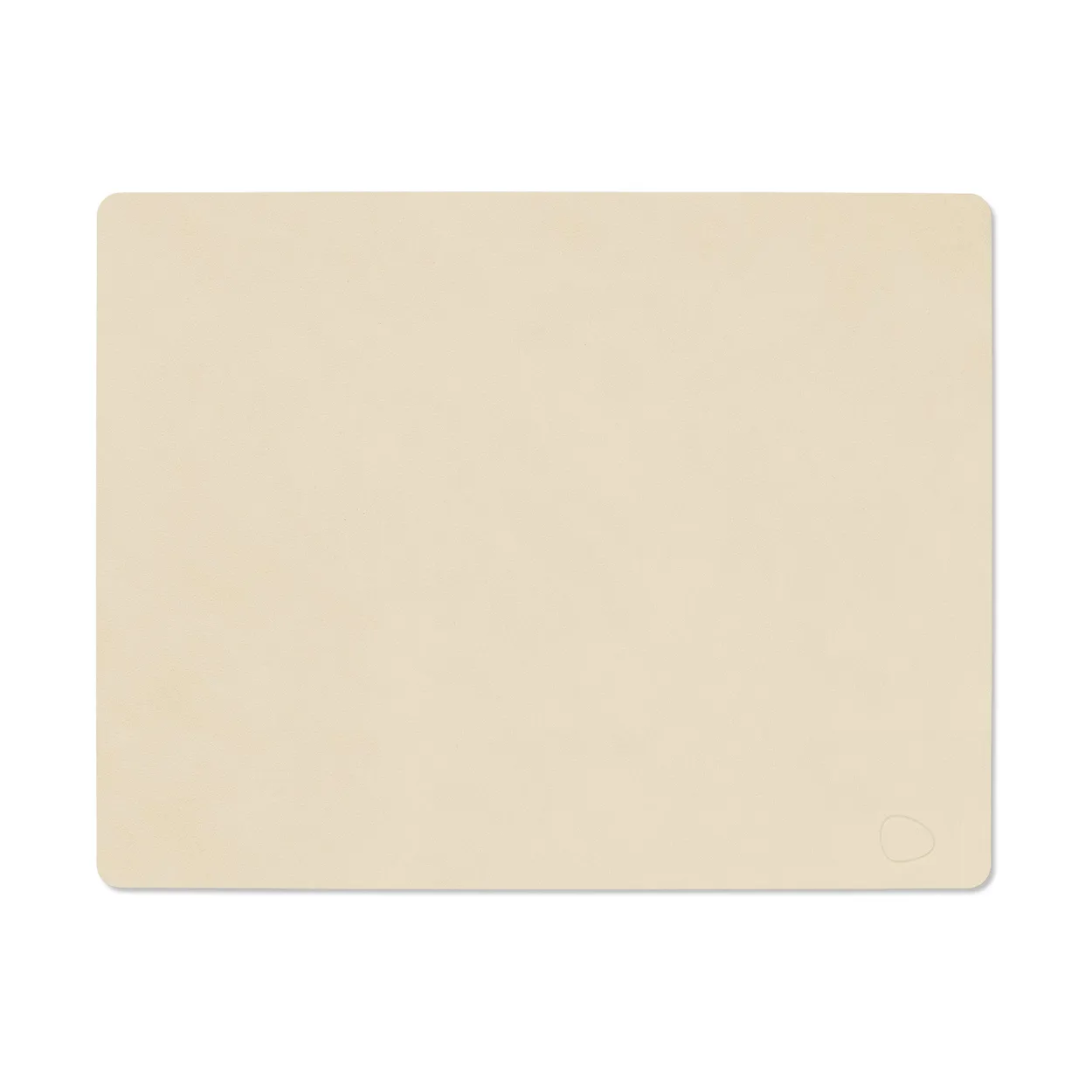 LIND DNA Nupo placemat square L Vanilla | Scandinavian Design | Placemats | White