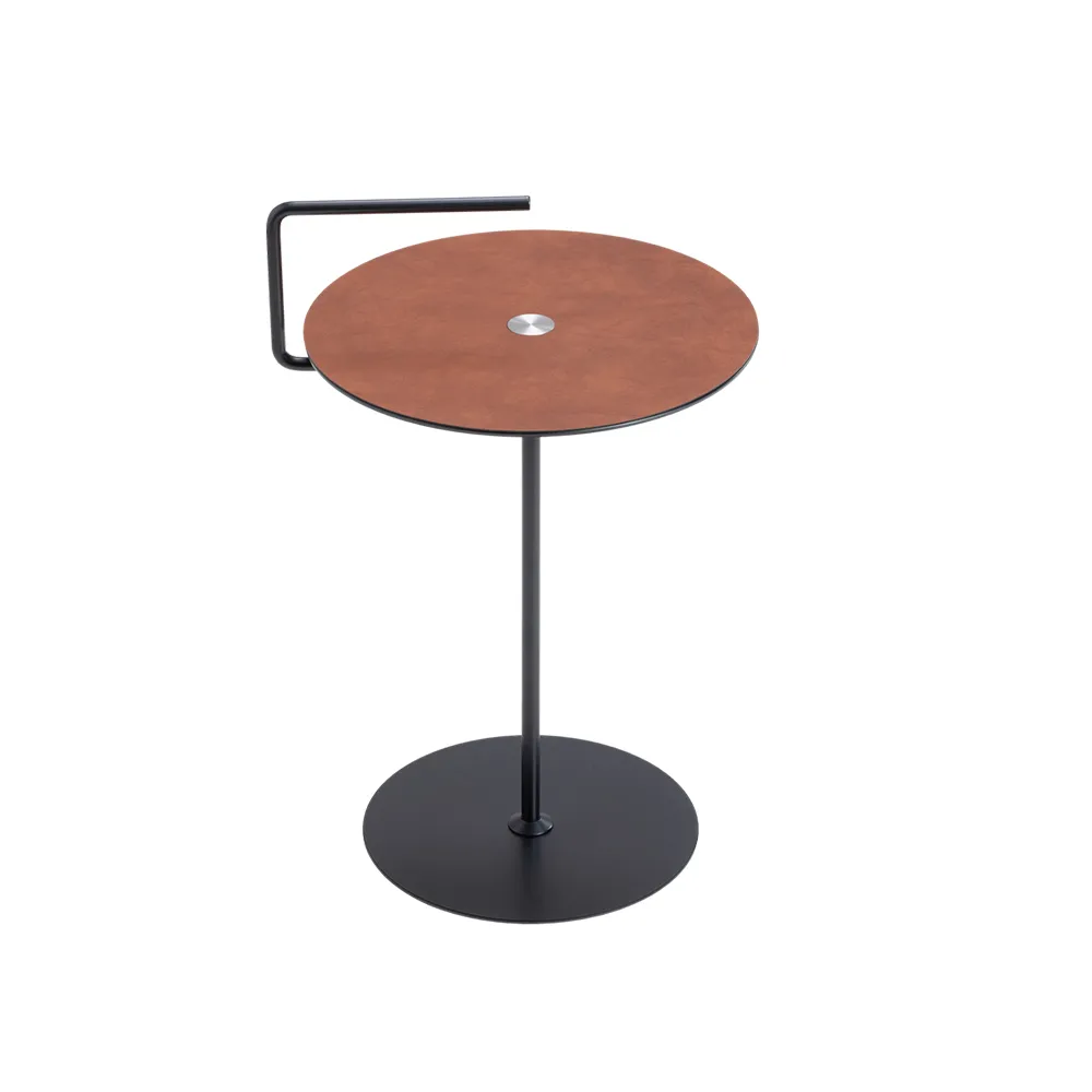 Pick-Up Bull table, Cognac/black, m LIND DNA