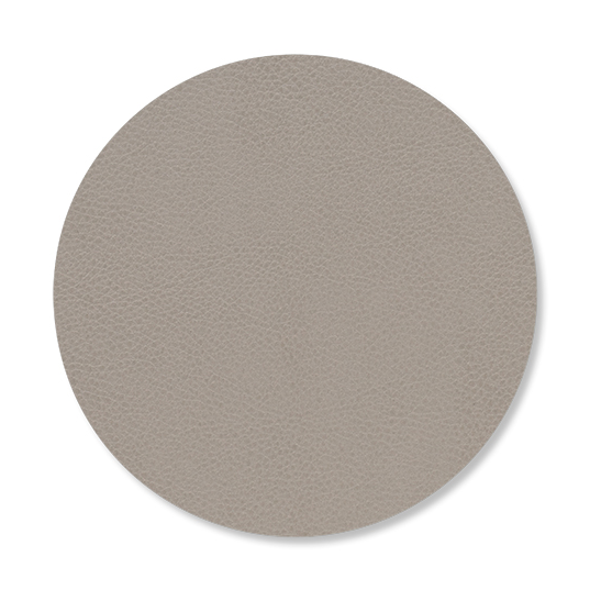 LIND DNA Serene coaster circle o10 cm Ash | Scandinavian Design | Coasters | Grey