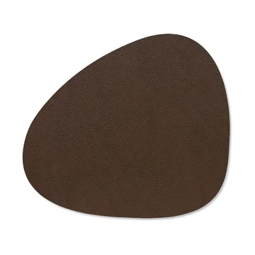 Serene placemat curve S 24x28 cm - Hazel, 24x28 cm - LIND DNA