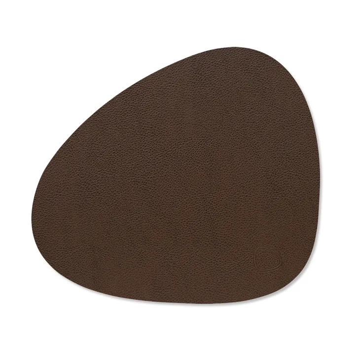 Serene placemat curve S 24x28 cm - Hazel, 24x28 cm - LIND DNA