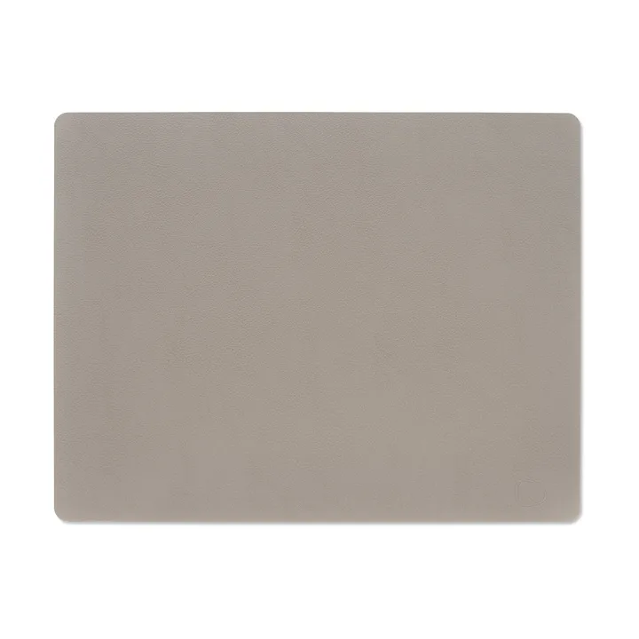 Serene placemat square L 35x45 cm - Ash, 35x45 cm - LIND DNA