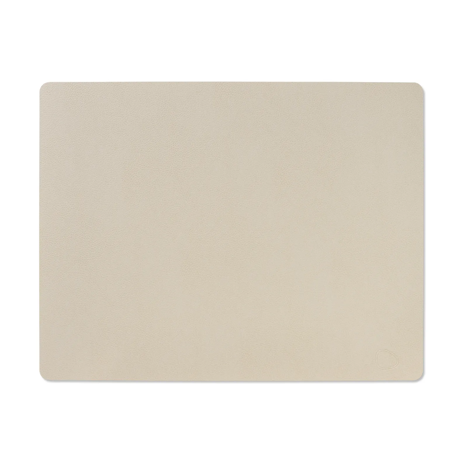 Serene placemat square L 35x45 cm, Cream LIND DNA