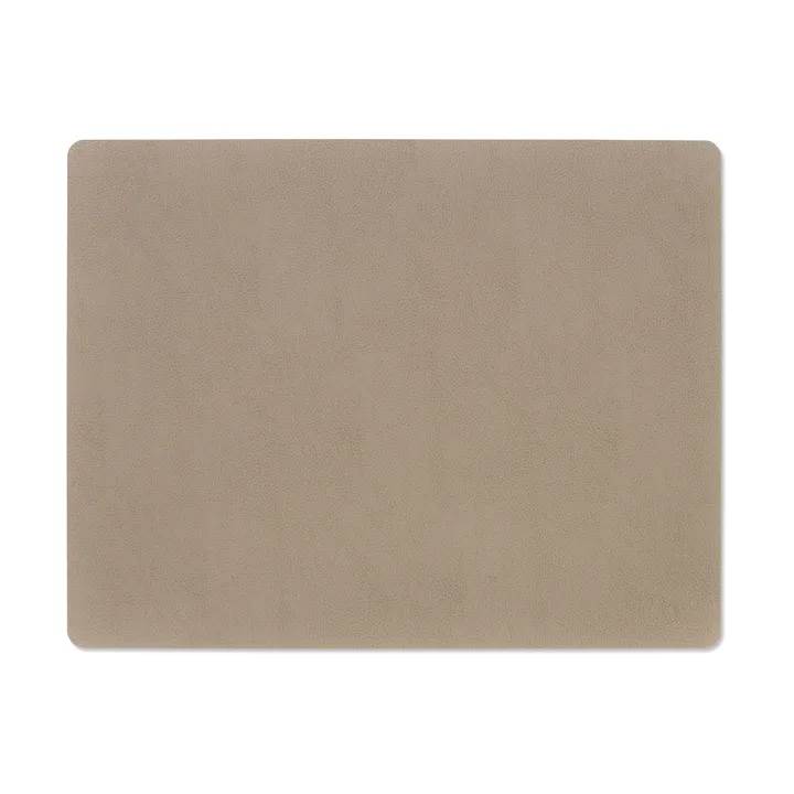 Serene placemat square L 35x45 cm - Mole Grey, 35x45 cm - LIND DNA
