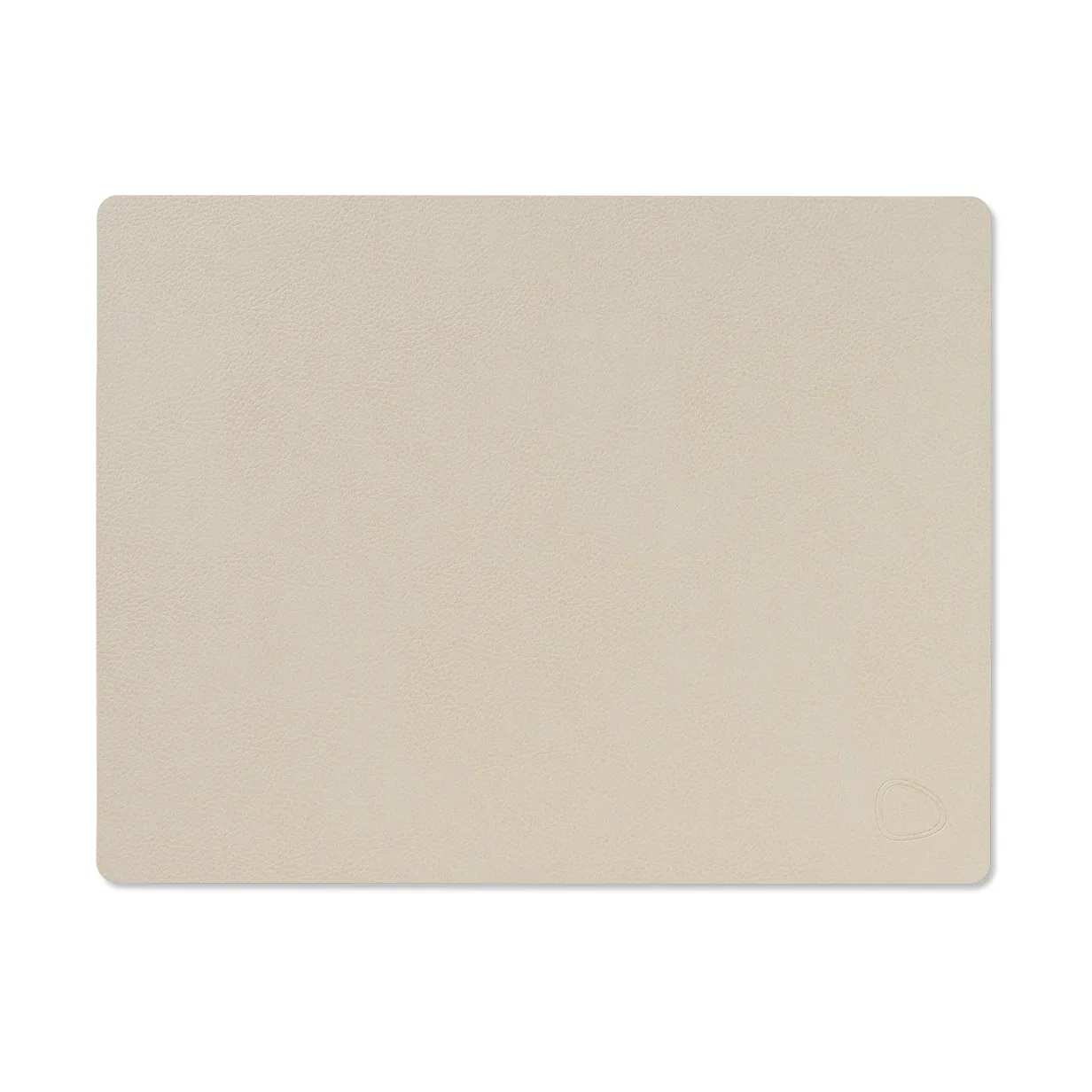 Serene placemat square M 26.5x34.5 cm, Cream LIND DNA