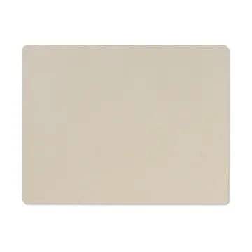 Serene placemat square M 26.5x34.5 cm - Cream - LIND DNA