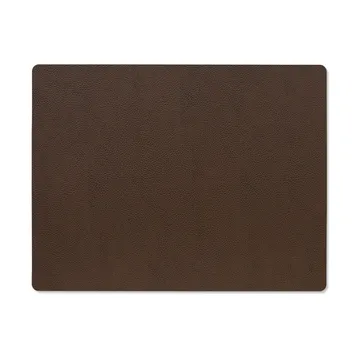 Serene placemat square M 26.5x34.5 cm - Hazel - LIND DNA