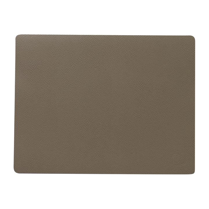 Serene placemat square M 26.5x34.5 cm - Moss - LIND DNA