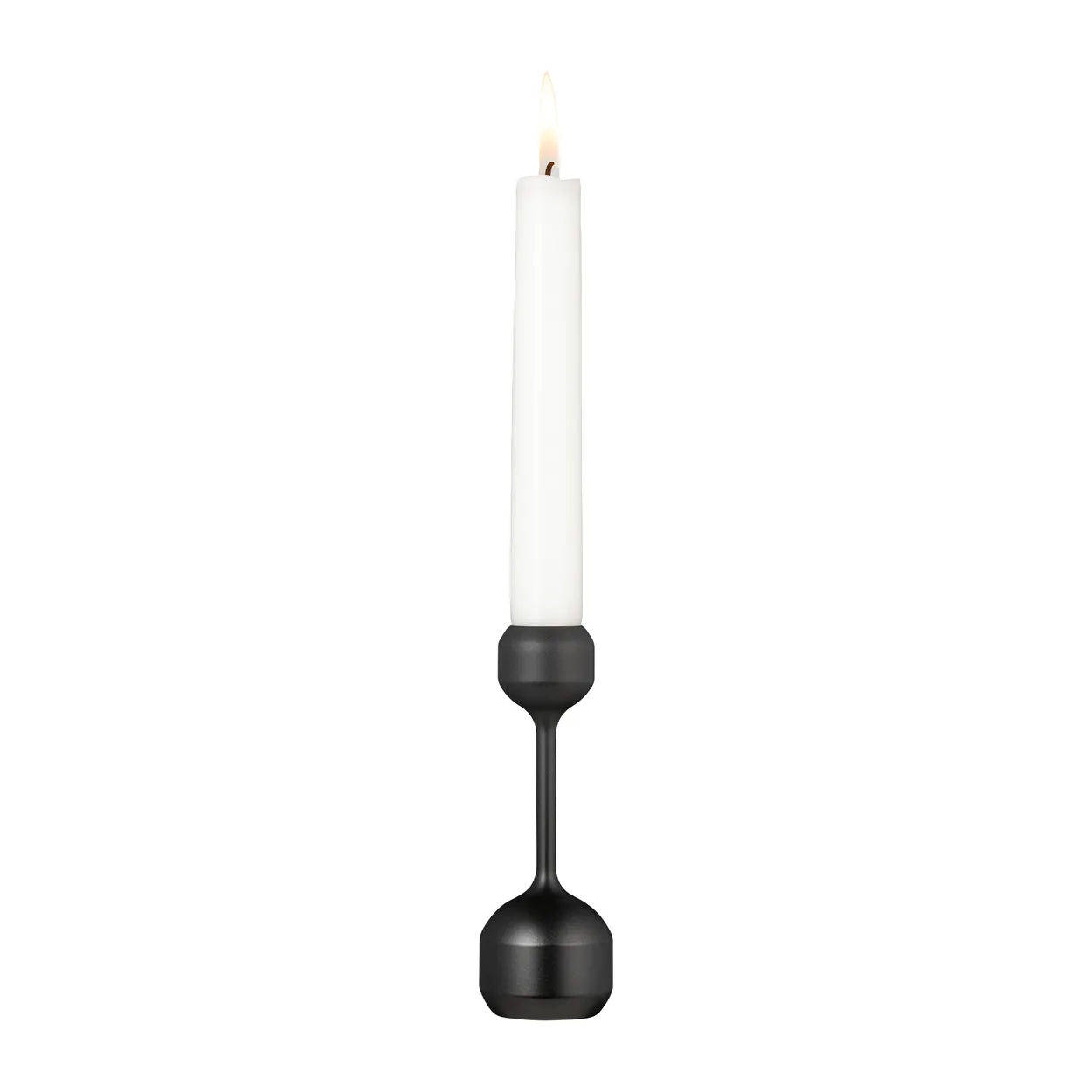 LIND DNA Silhouette candle sticks 120 Black | Scandinavian Design | Candle holders | Black