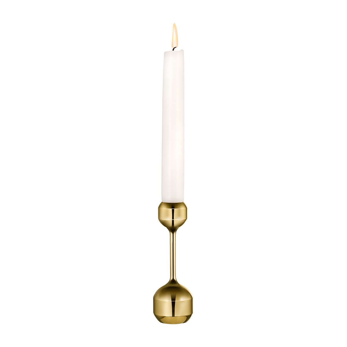 LIND DNA Silhouette candle sticks 120 Gold | Scandinavian Design | Candle holders | Gold-coloured