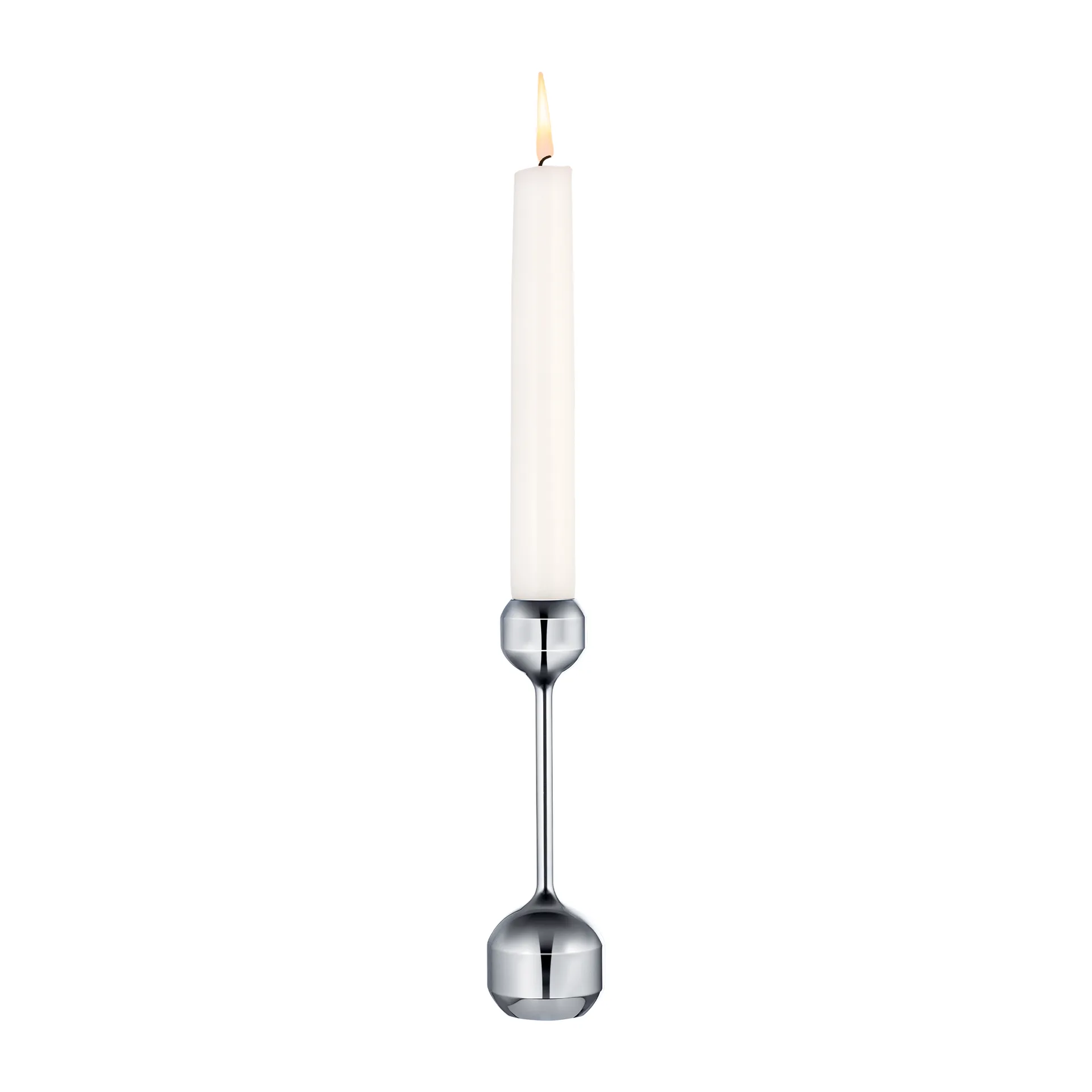 Silhouette candle sticks 145, Chrome LIND DNA
