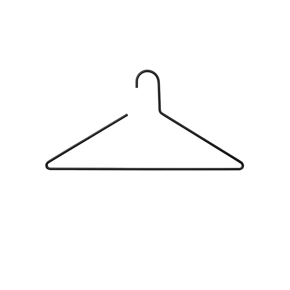 LIND DNA Slim hanger Black | Scandinavian Design | Clothes racks, coat stands & hangers | Black