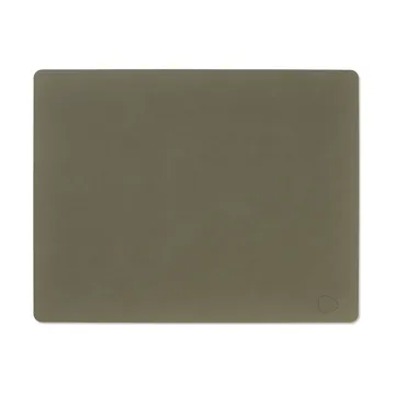Square Nupo placemat 35x45 cm - Army green - LIND DNA