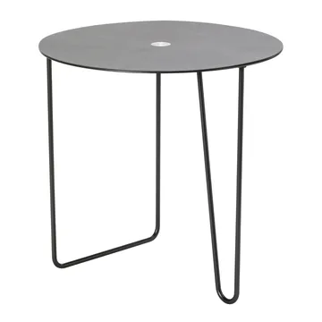 Turntable Nupo side table L - anthracite-light grey - LIND DNA