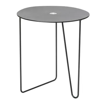 Turntable Nupo side table M - anthracite-light grey - LIND DNA