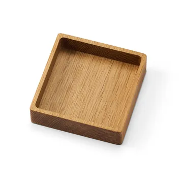 Wood Box storage for coasters - Nature-oak, square, S - LIND DNA