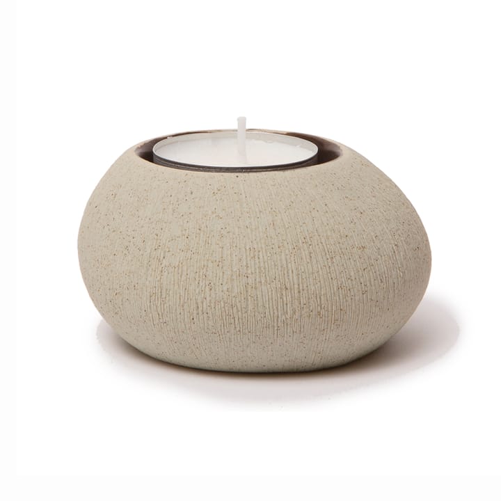 Asti candle lantern - Sand grey - Lindform