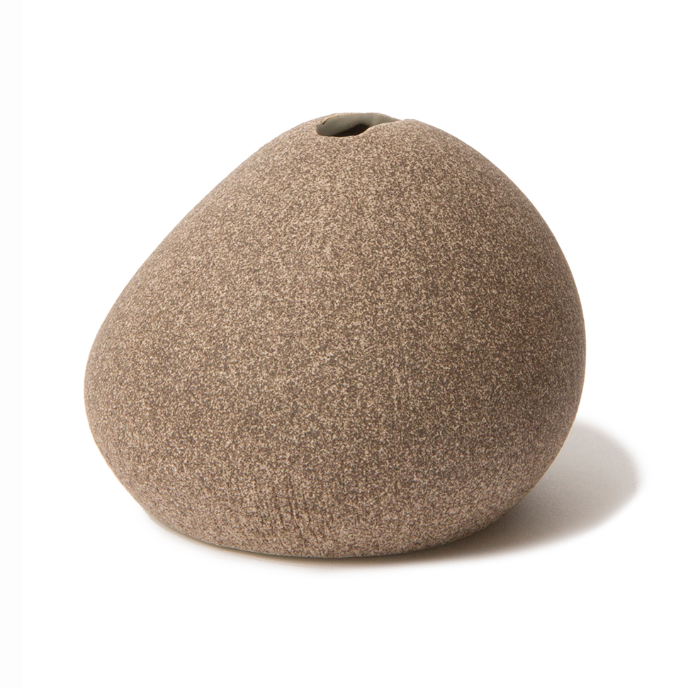 Lindform Asti vase small Sand dark | Scandinavian Design | Vases | Brown