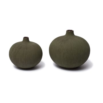 Bari vase - Forest green, M - Lindform