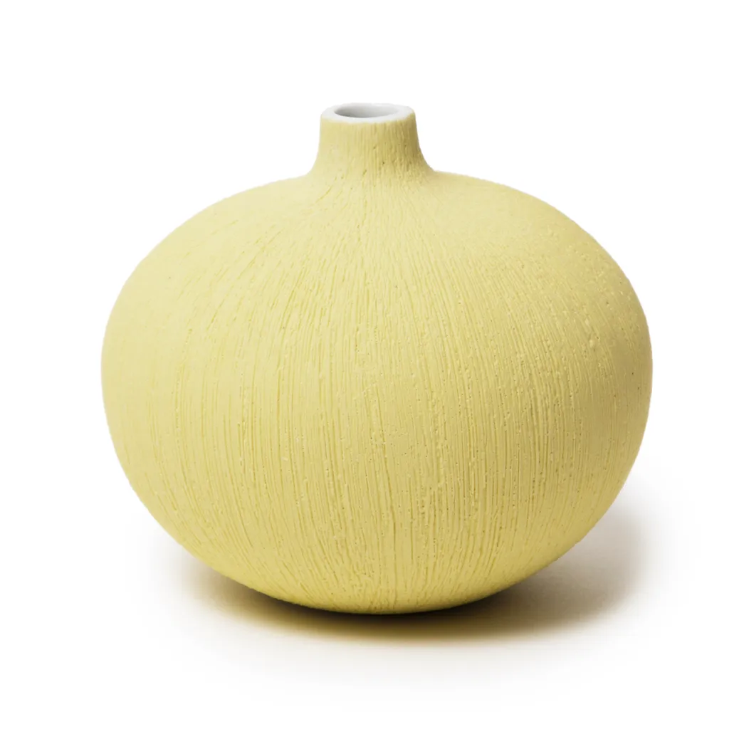 Bari vase, Yellow, M Lindform
