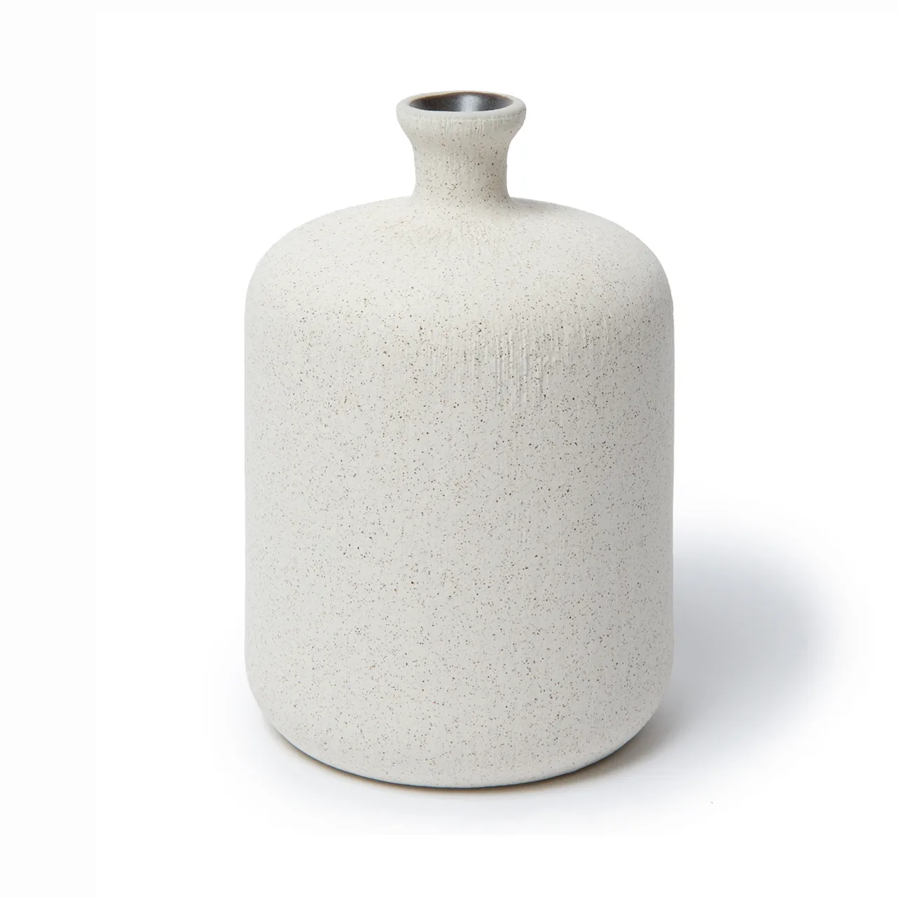 Bottle vase, Sand white, medium Lindform