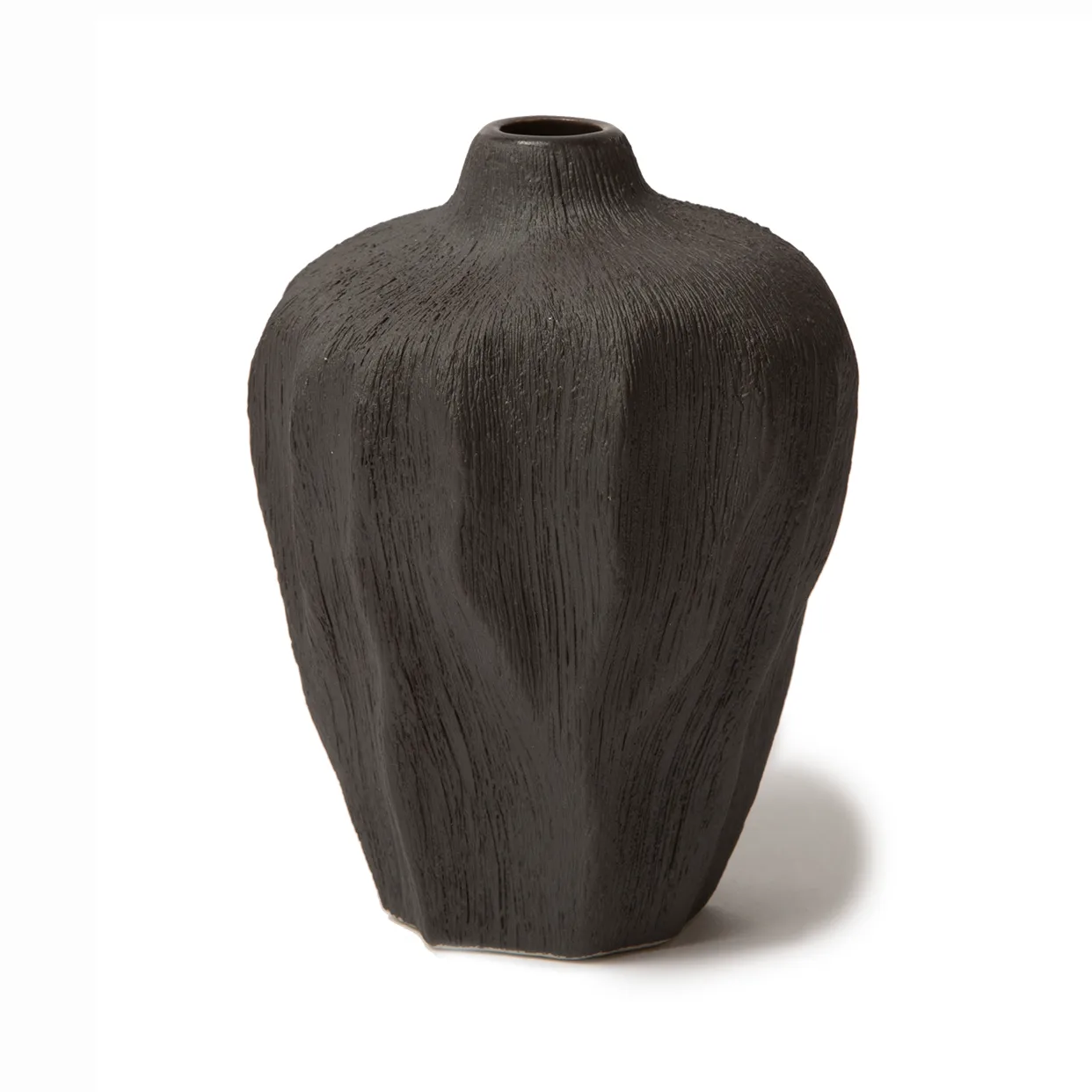Flower seed vase, Black Lindform
