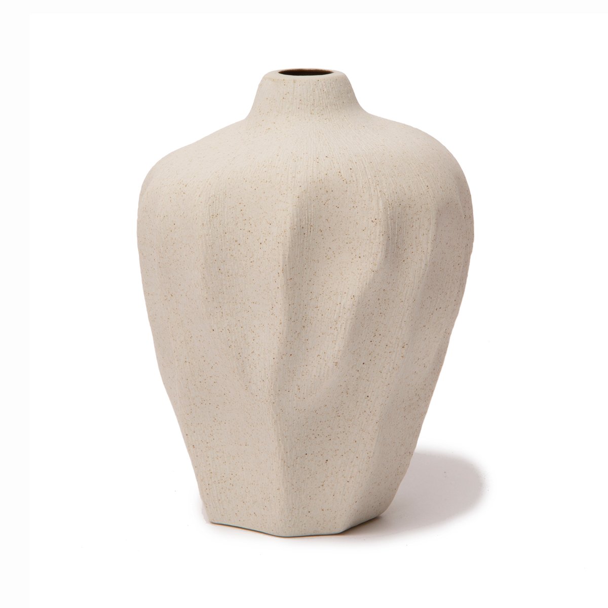 Lindform Flower seed vase Sand white