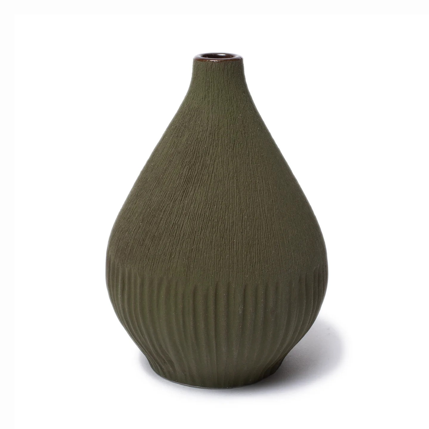 Kobe vase, Forest green Lindform