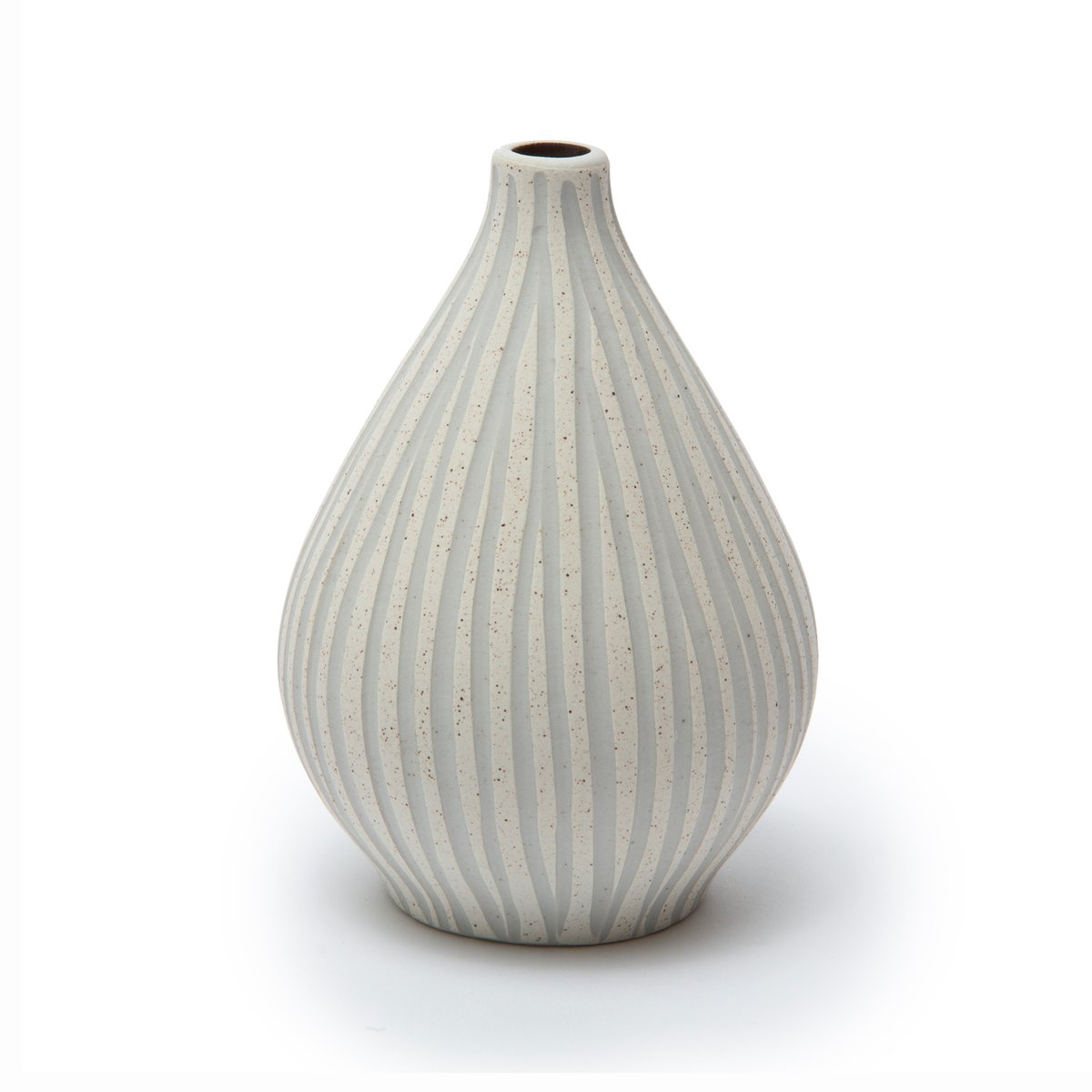 Lindform Kobe vase Sand white stone stripe