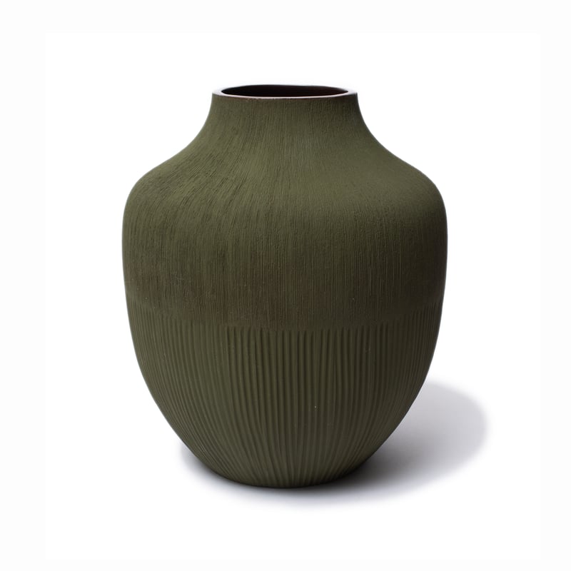Lindform Kyoto vase Forest green