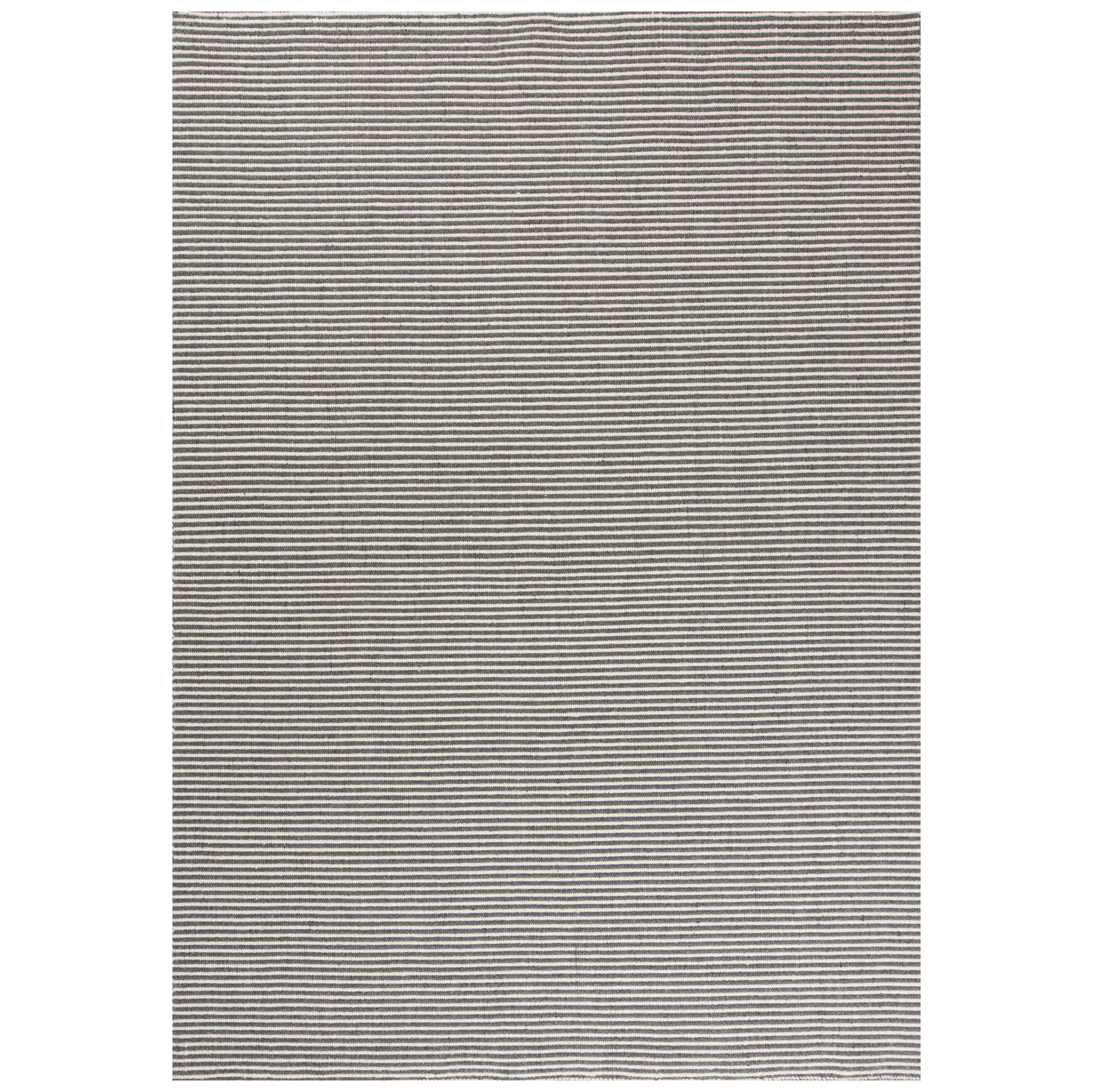 Ajo wool carpet 140x200 cm, grey Linie Design