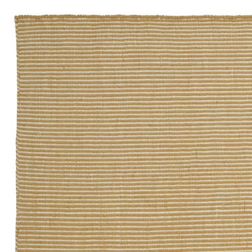 Ajo wool carpet 140x200 cm - yellow - Linie Design