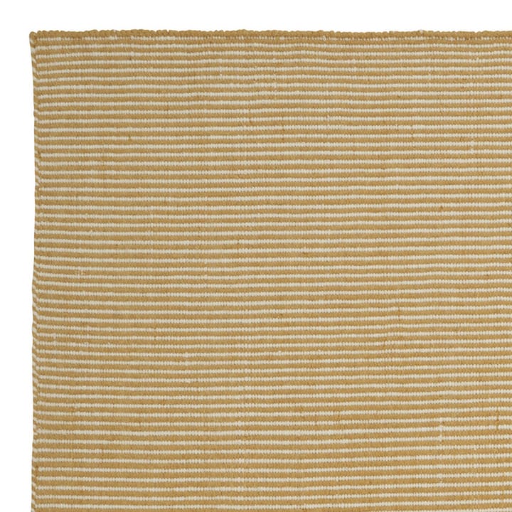 Ajo wool carpet 140x200 cm - yellow - Linie Design