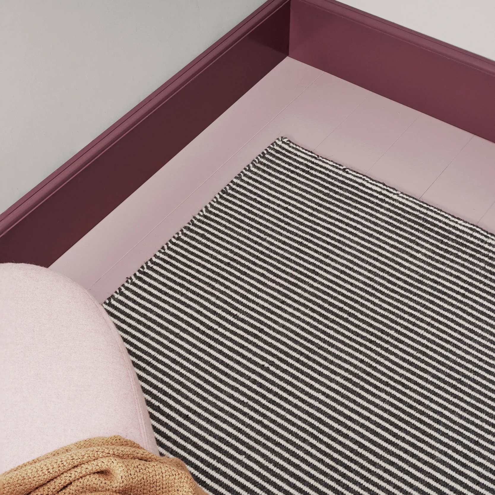 Ajo wool carpet 200x300 cm, grey Linie Design