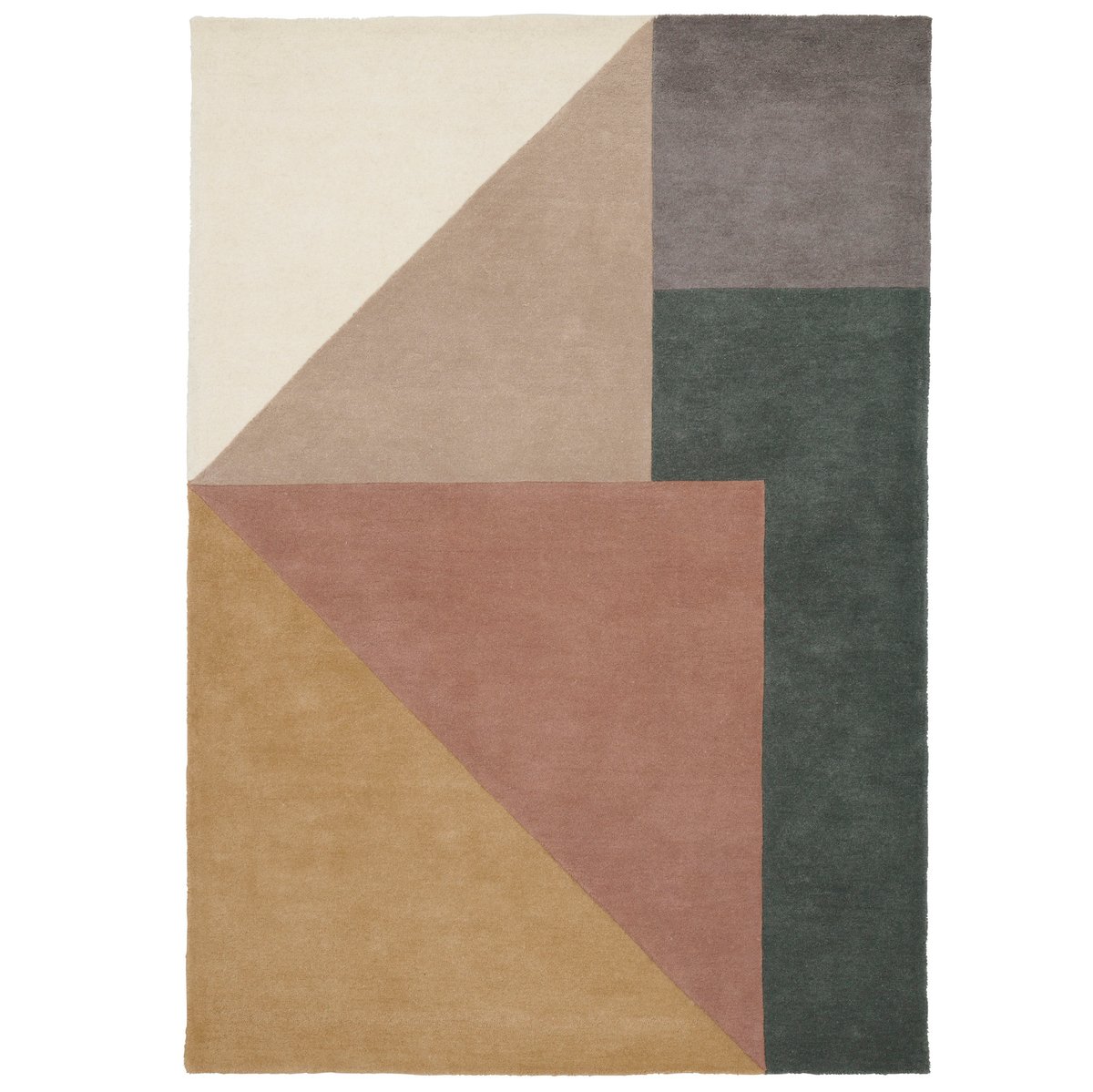 Linie Design Arguto wool carpet 250x350 cm rose | Scandinavian Design | Wool rugs | Multi