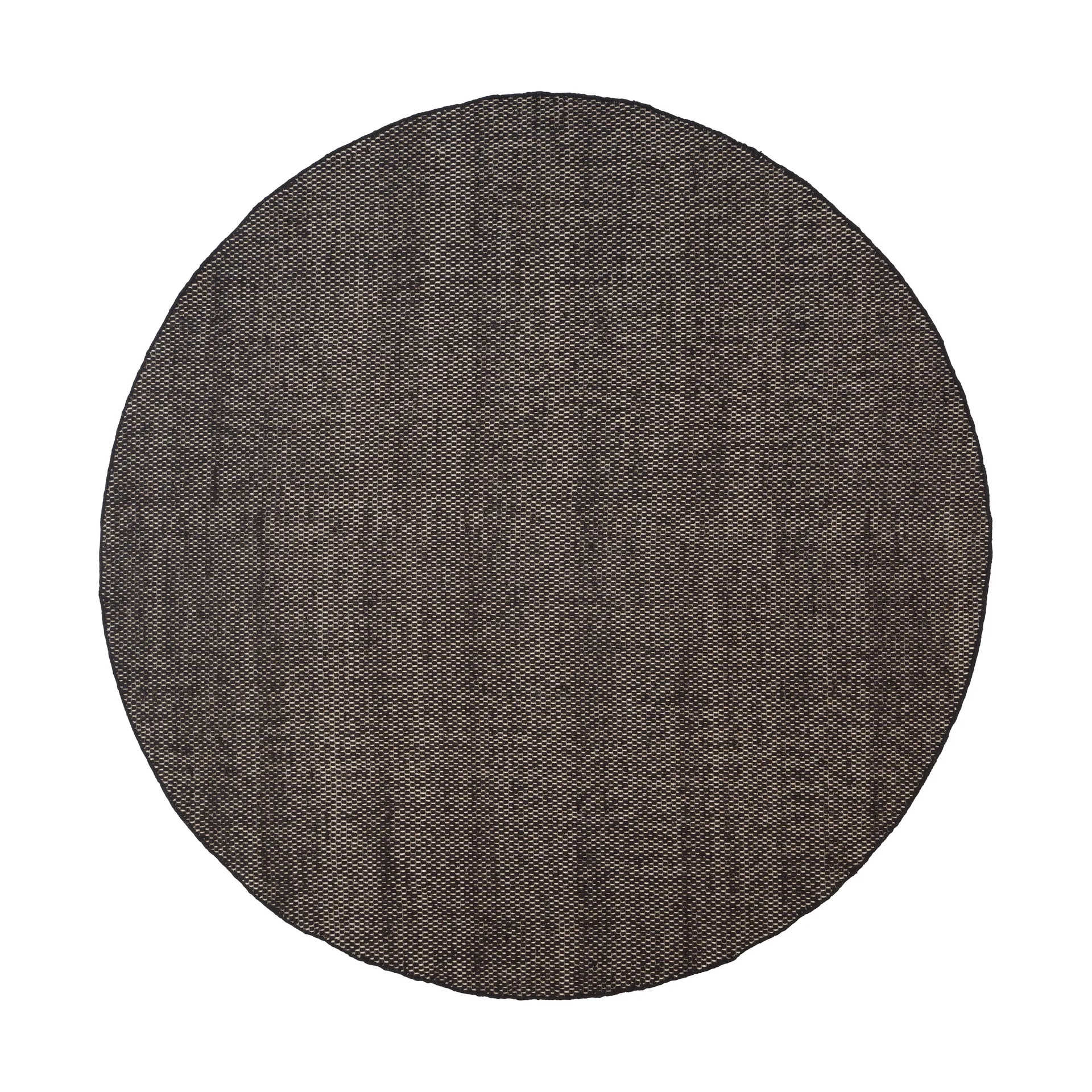 Asko round rug, Black, Ø240 cm Linie Design