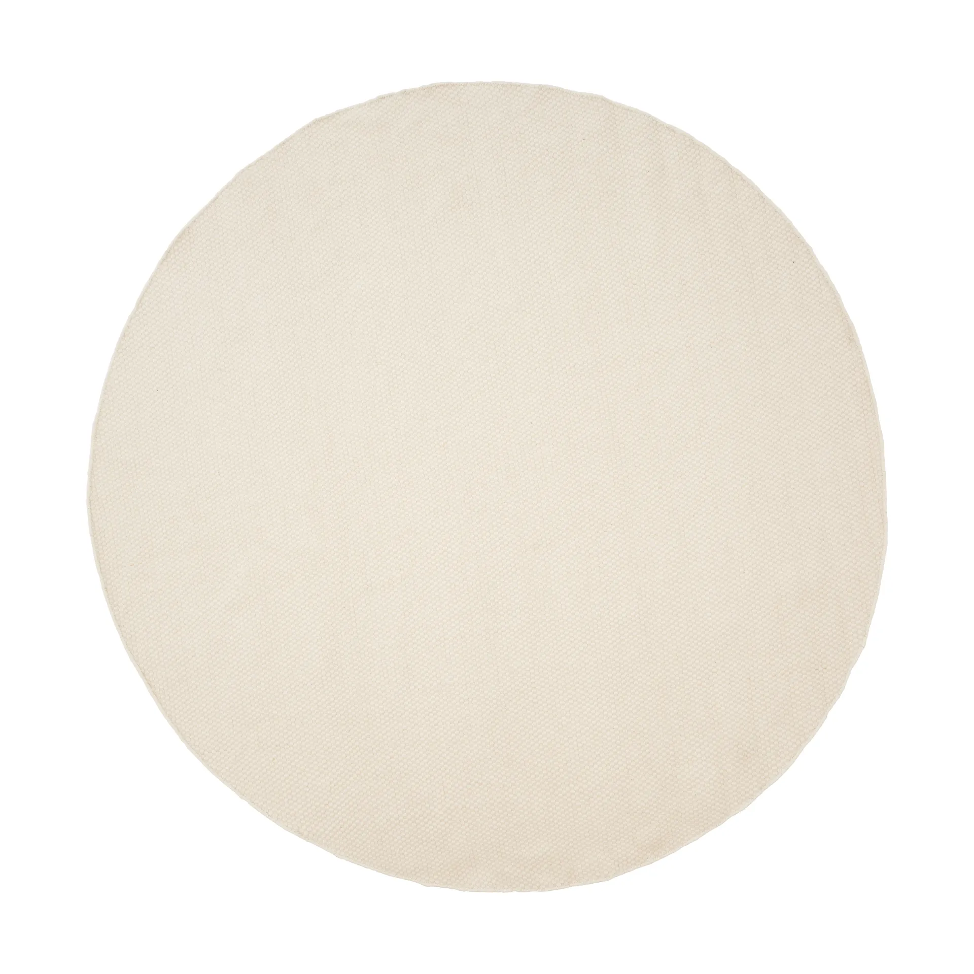 Asko round rug, White, Ø240 cm Linie Design