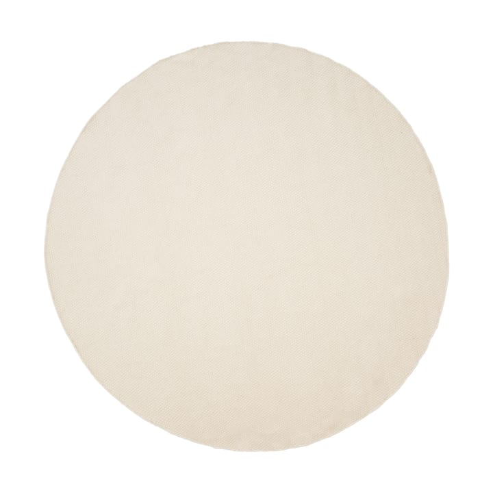 Asko round rug - White, Ø240 cm - Linie Design