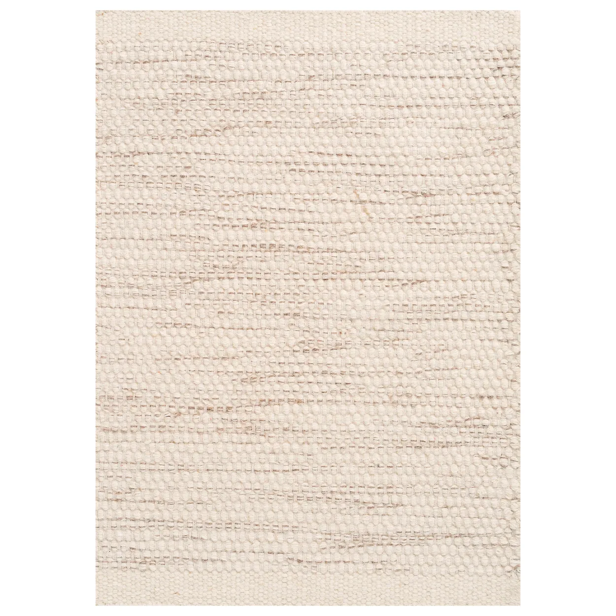 Linie Design Asko rug 250x350 cm Off white | Scandinavian Design | Wool rugs | White