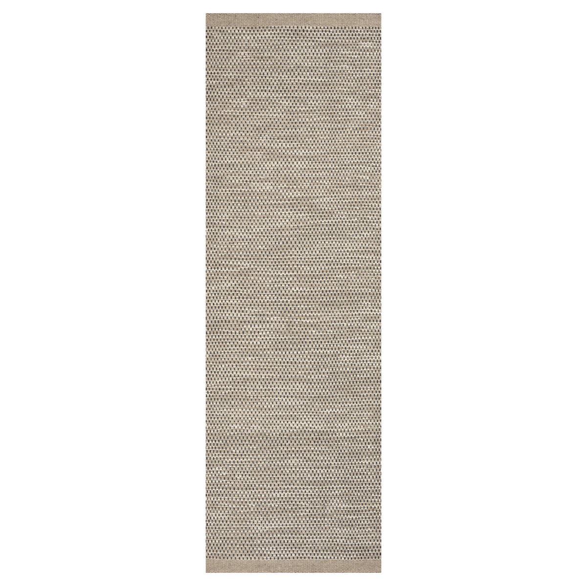 Linie Design Asko rug 80x250 cm Taupe | Scandinavian Design | Wool rugs | Brown